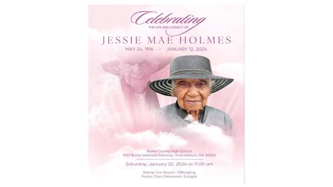 jessie mae holmes|BLESSED LIFE